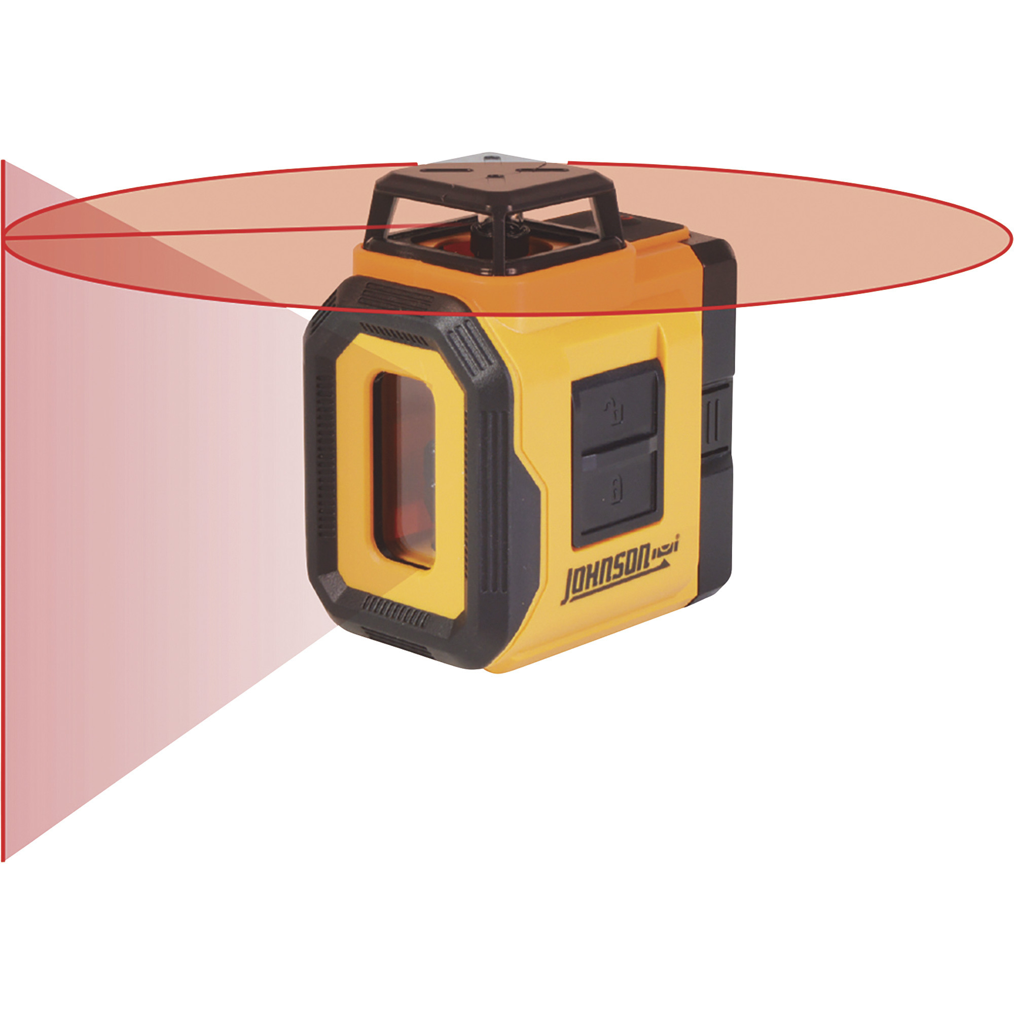 Johnson Level & Tool SelfLeveling Rotary Laser Level, Model 406515